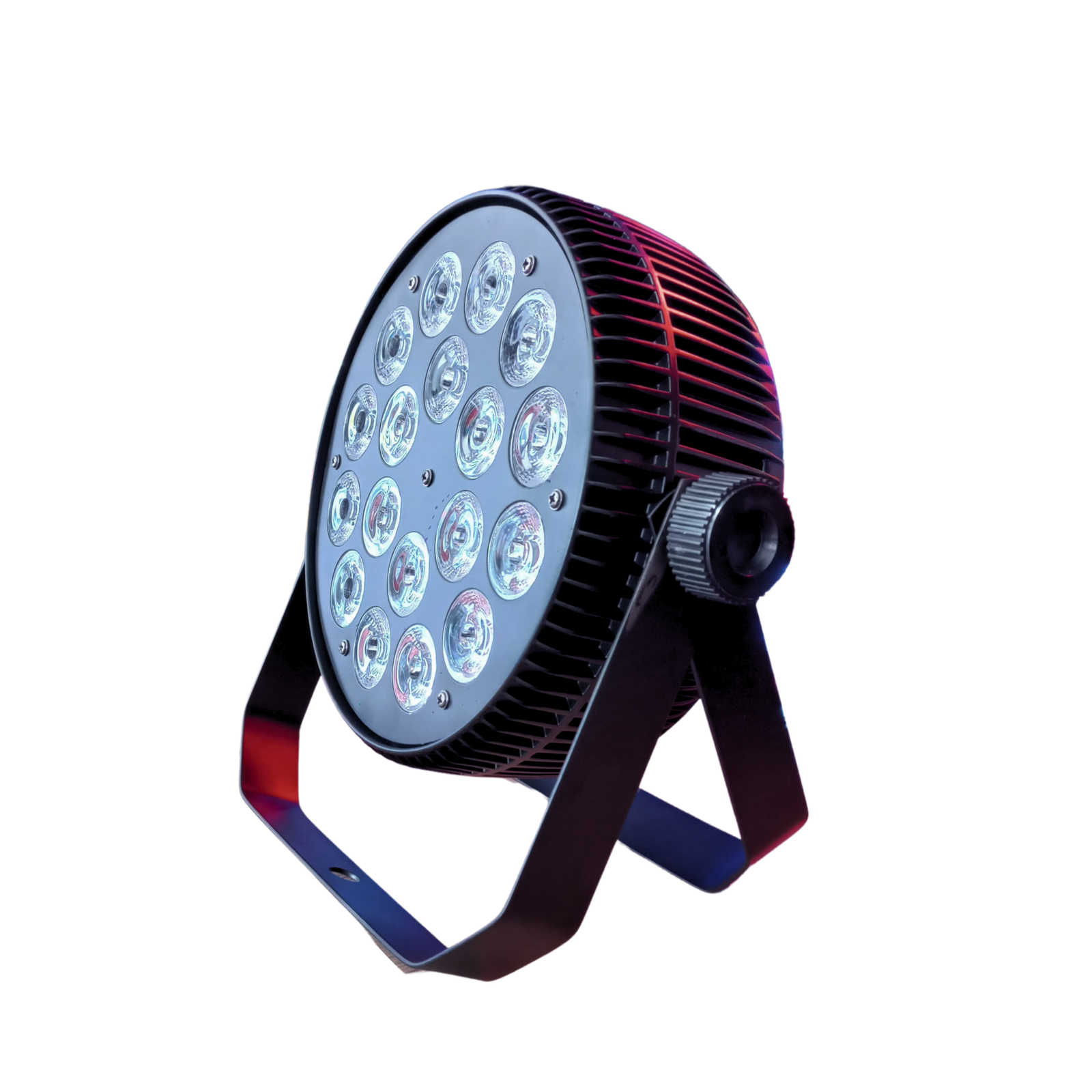 Refletor LED Slim 18x18W RGBWA+UV com Case 10 Peças - Imagem 3