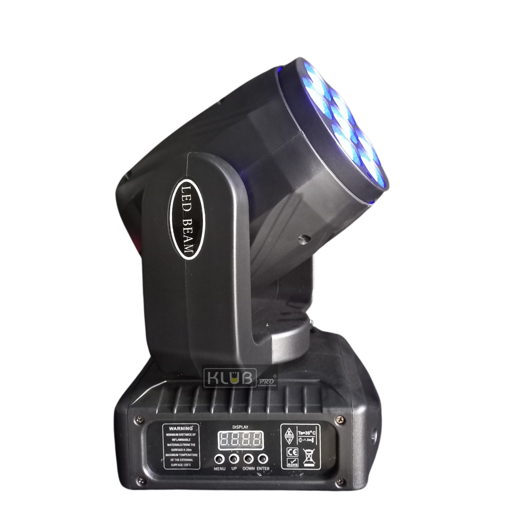 Moving Head Wash 7x20W RGBW Zoom - Imagem 5
