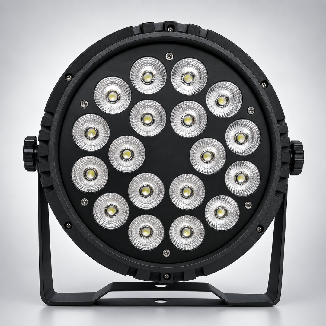 Refletor LED Slim 18x12W RGBW