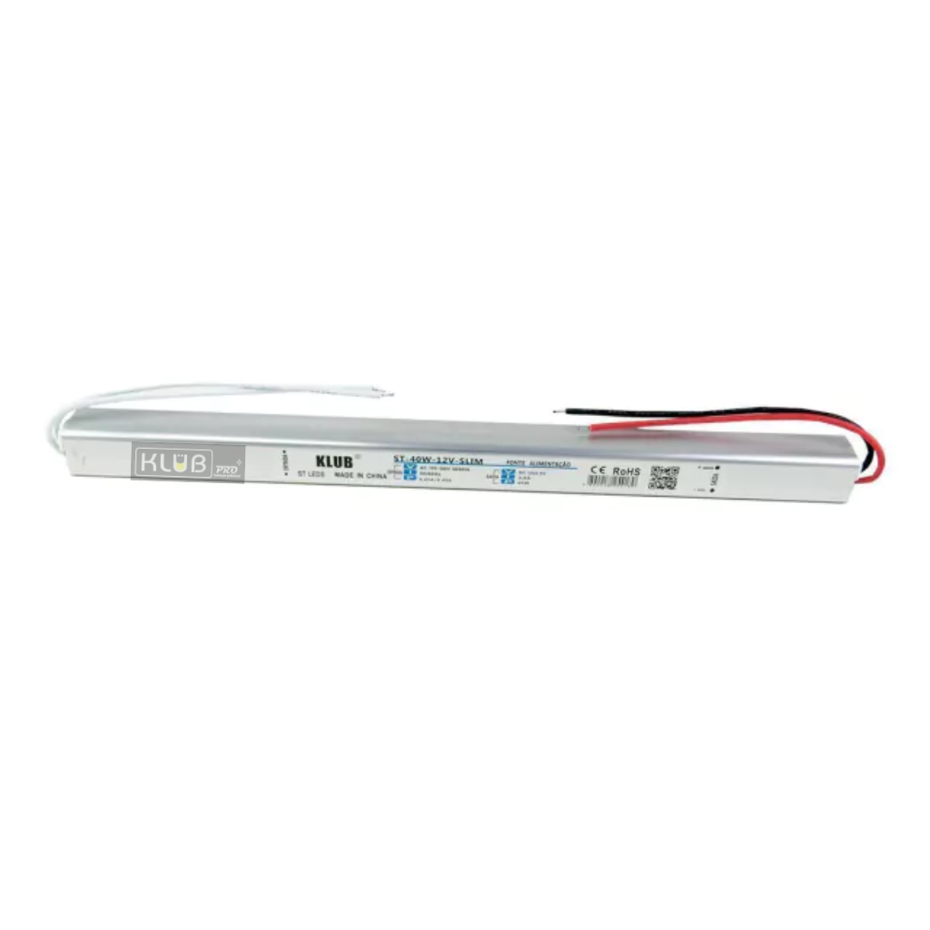Fonte de Alimentação Super Slim 40W x 12V 3,3A - Imagem 2