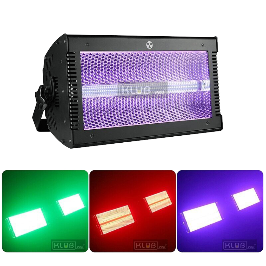 Strobo LED Atomic 3000W com Fita RGB - Imagem 2