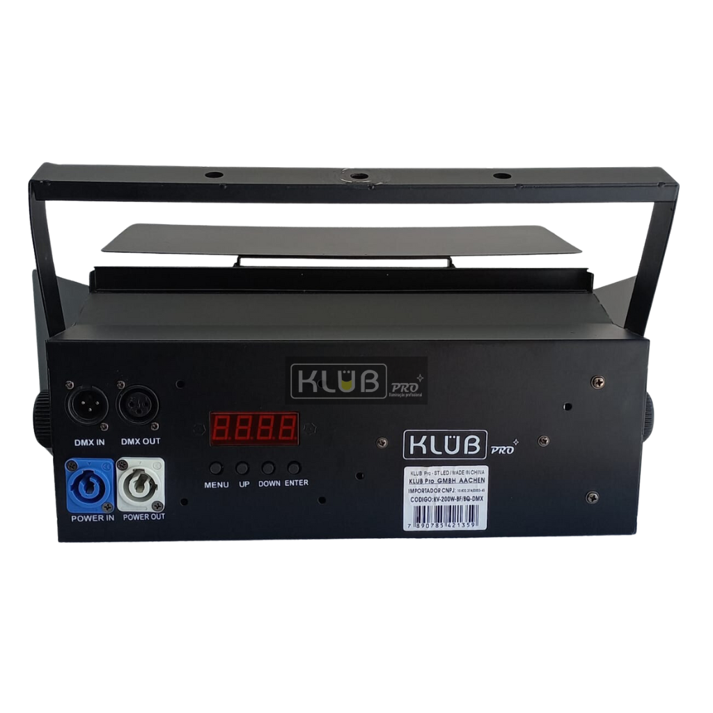 Mini Brut LED 200W BF/BQ com Bandoor - Imagem 3