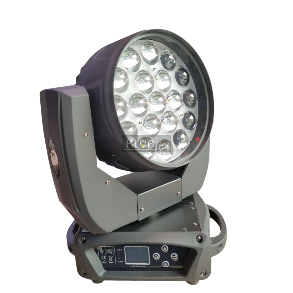 Moving Head Mac Aura 19x15W com Zoom - Imagem 2