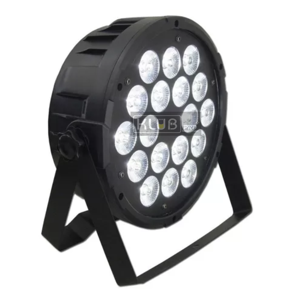 Refletor LED Slim 18x12W RGBW - Imagem 2