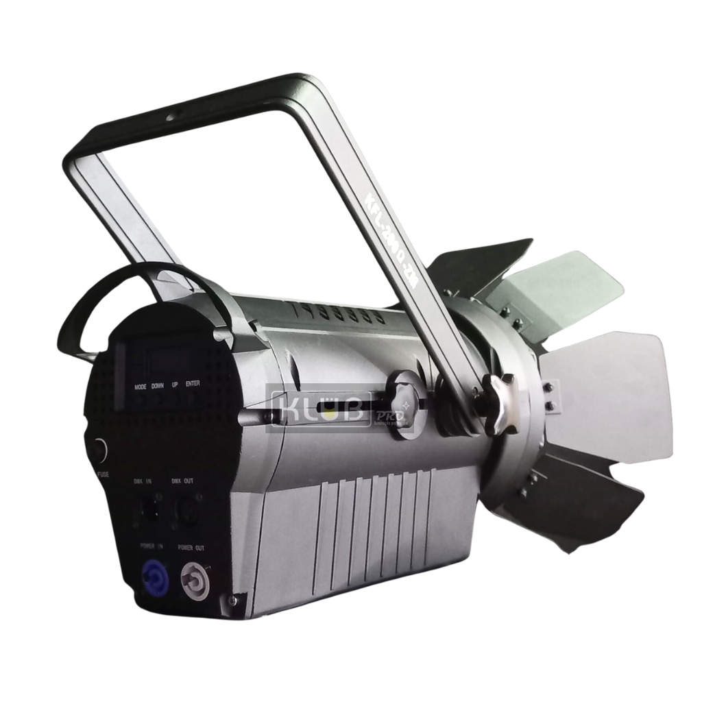 Projetor Fresnel LED 200W Branco Quente KFL-200-ZM - Imagem 3