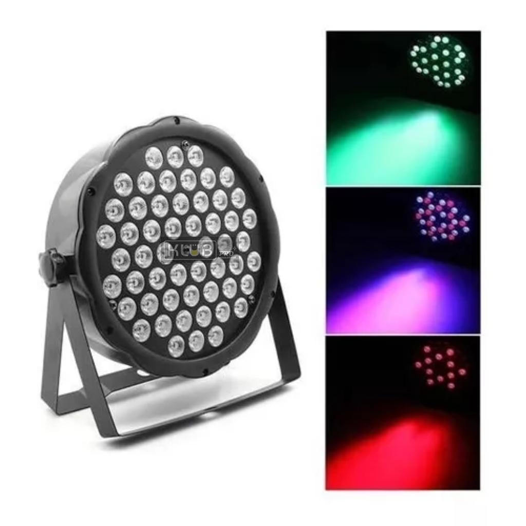 Refletor LED Slim 54x1W RGBWA - Imagem 4