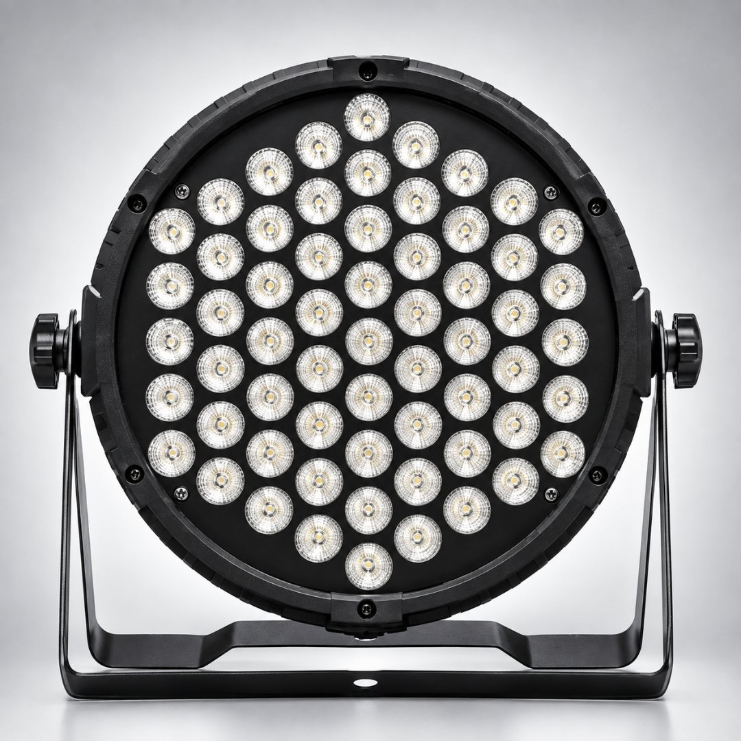 Refletor LED Slim 60x3W Branco Quente