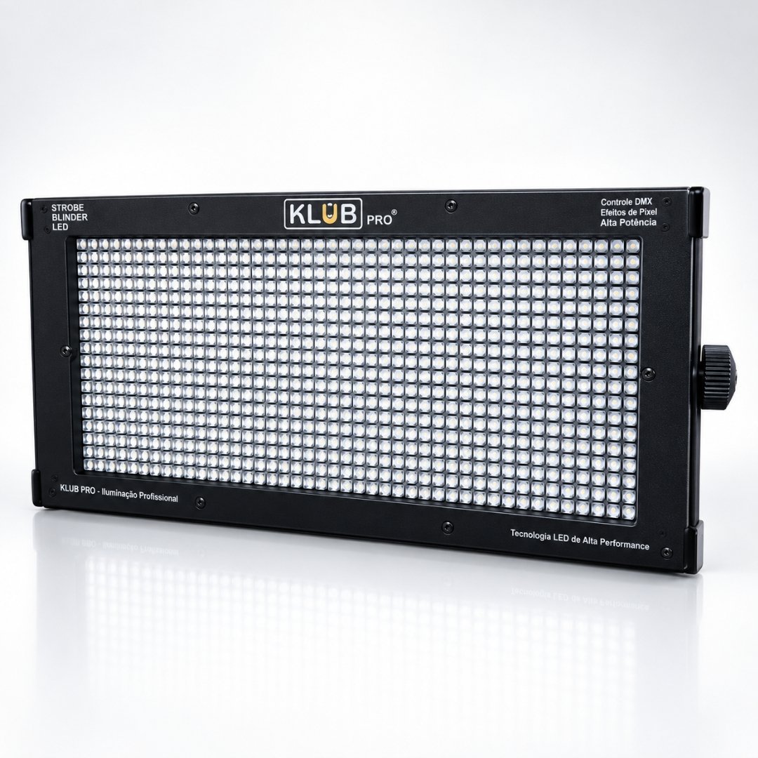 Strobo LED Atomic 1000W Branco