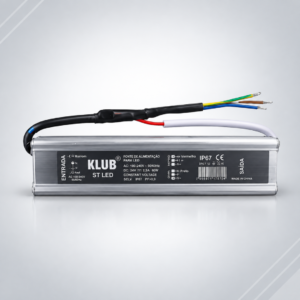 Fonte Blindada KLUB 150W x 12V 12,5A IP67