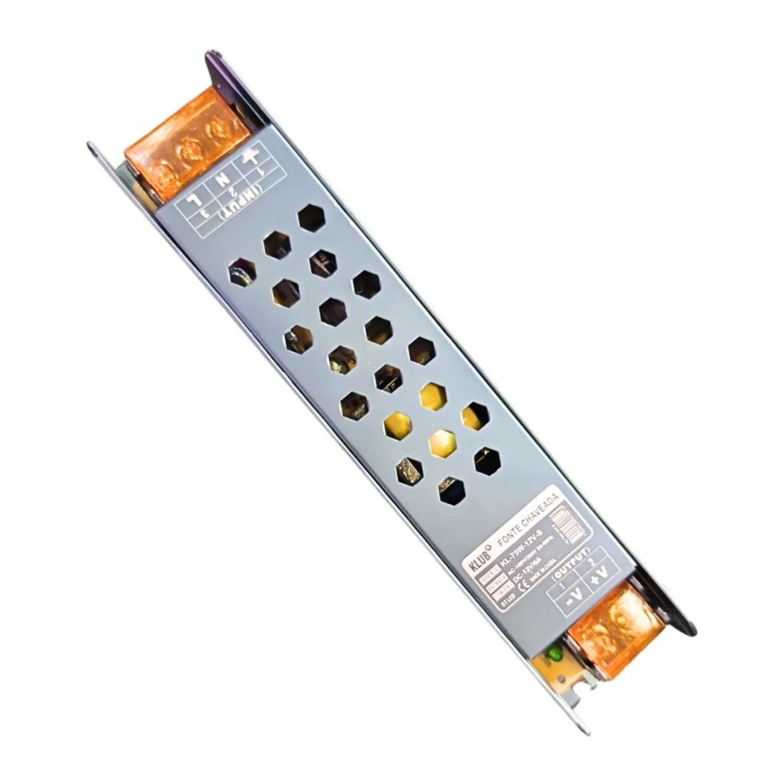 Fonte Chaveada Colmeia 75W x 12V 6A Bivolt - Imagem 2
