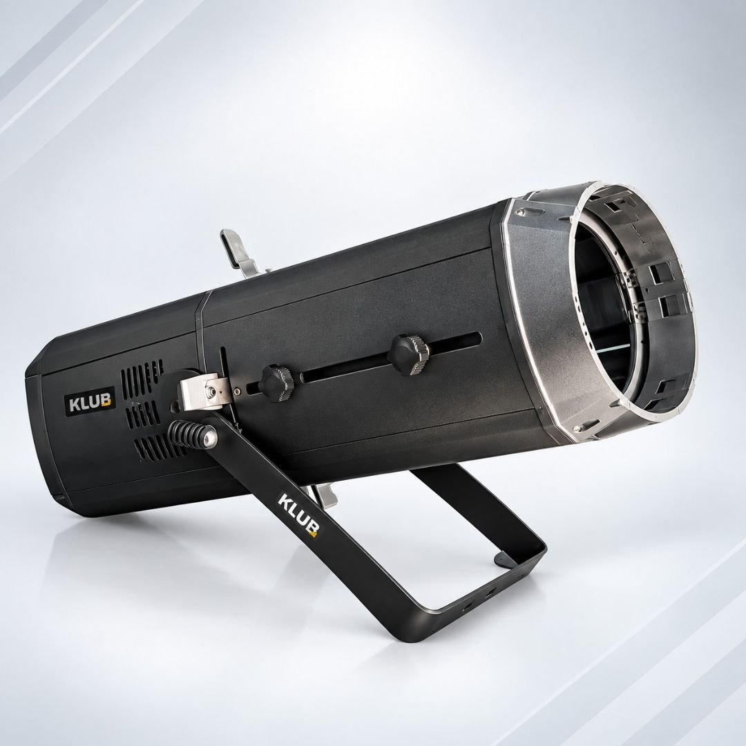 Projetor Elipsoidal LED 200W com Zoom Motorizado - KBQ-200