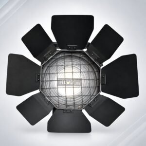 Projetor Fresnel LED 200W Branco Quente KFL-200-ZM