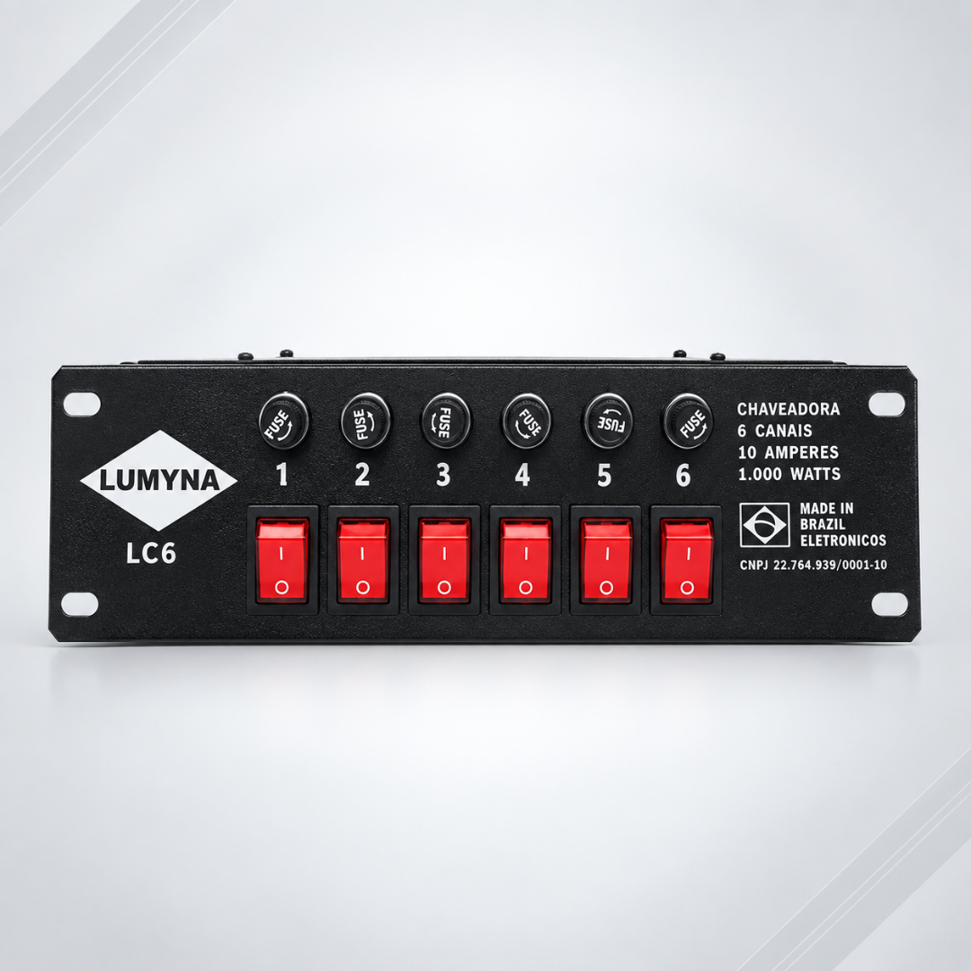 Mesa Chaveadora 6 Canais CH6 Lumyna
