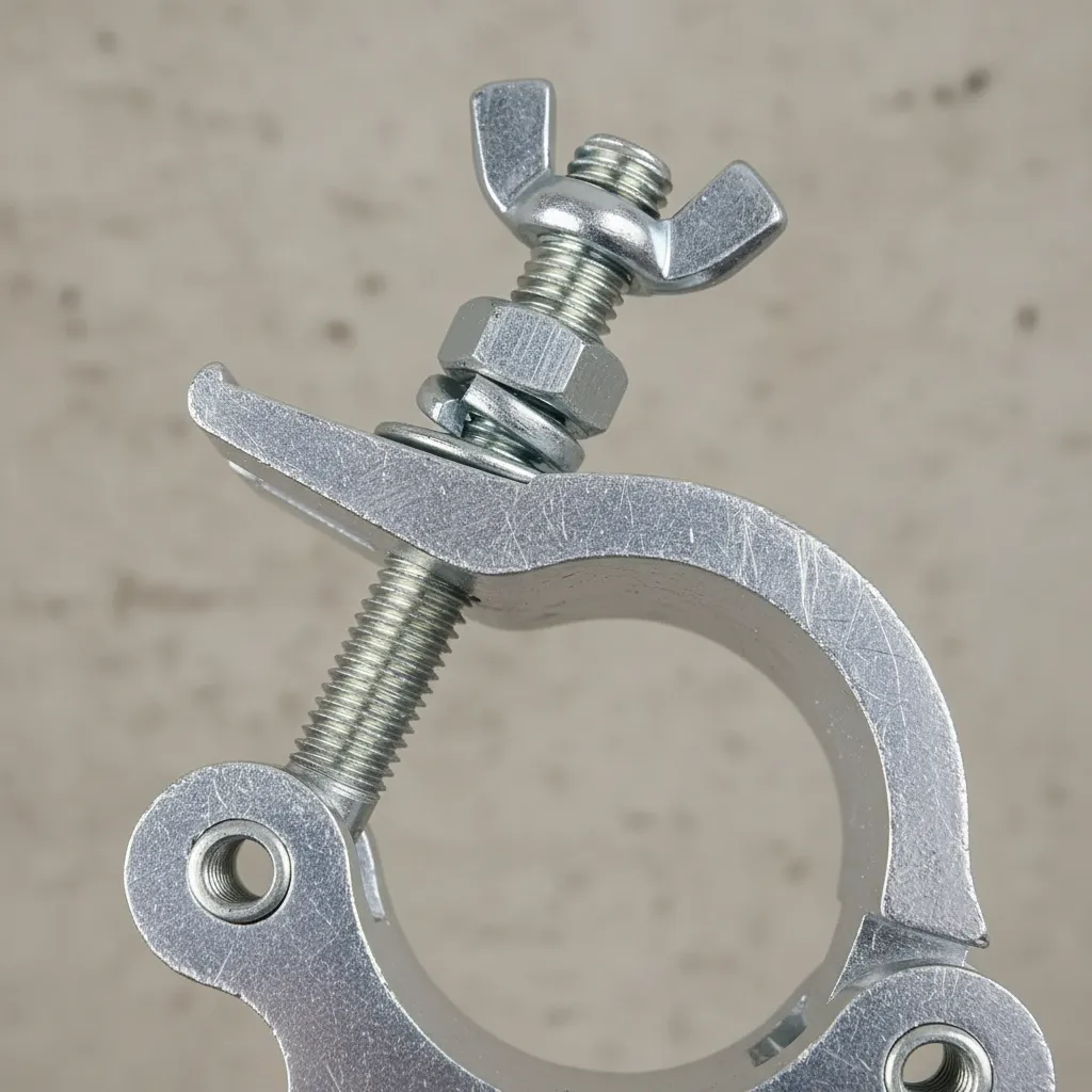Algema Simples de Alumínio Q30 – Fixação Robusta e Segura
