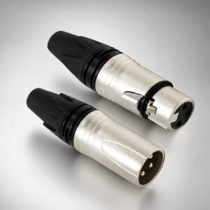 Conector XLR 3 Pinos Macho / Fêmea