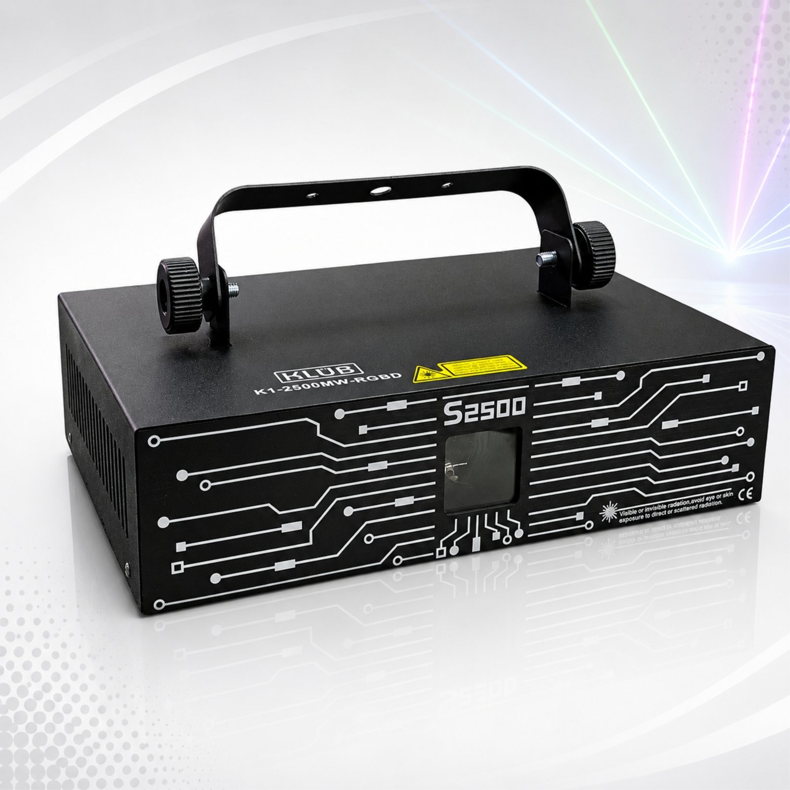 Laser Holográfico 3D RGB 2,5W K1-2500