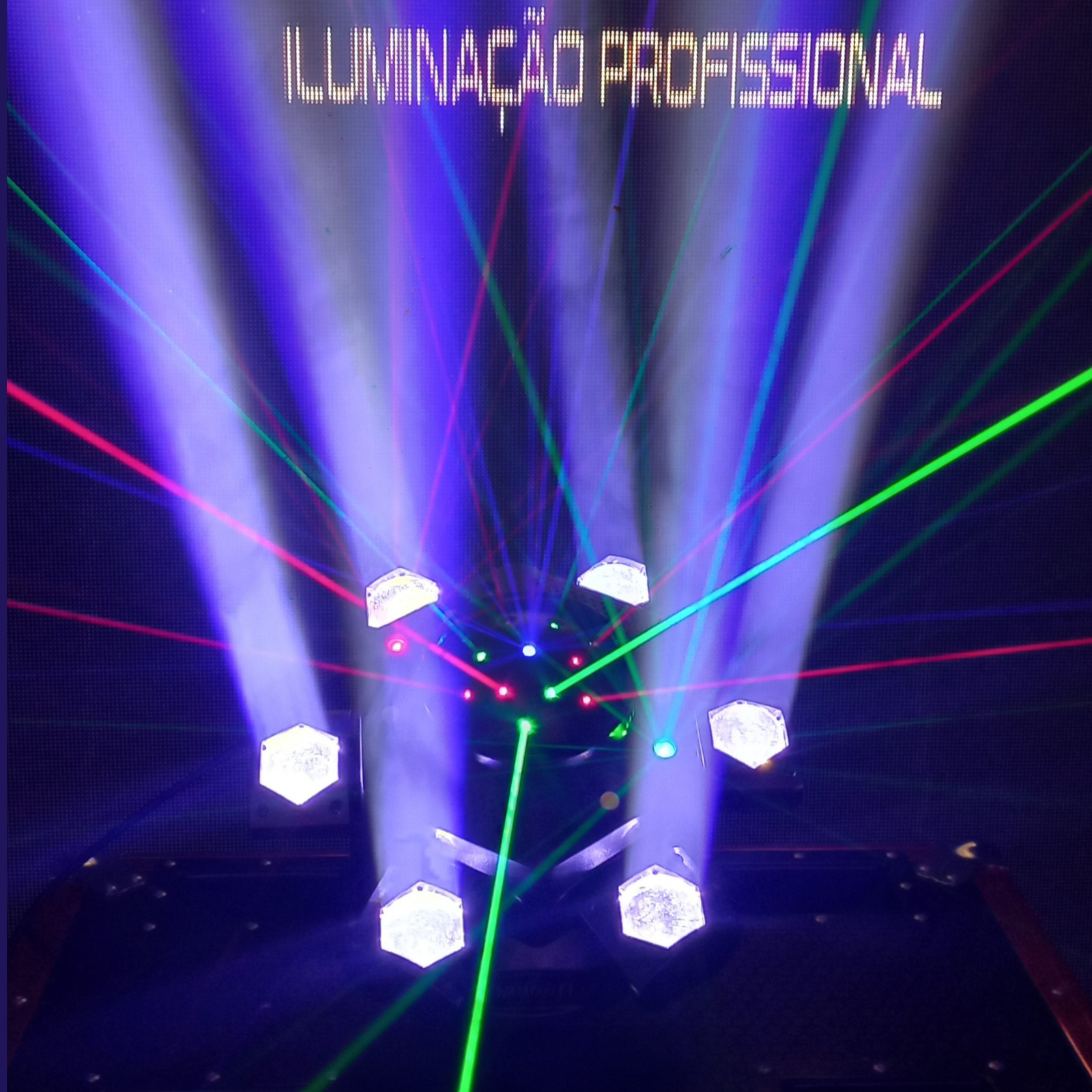 Multi Raio M6L Mini Galaxy Laser – Efeitos Visuais em Alta Performance - Imagem 7