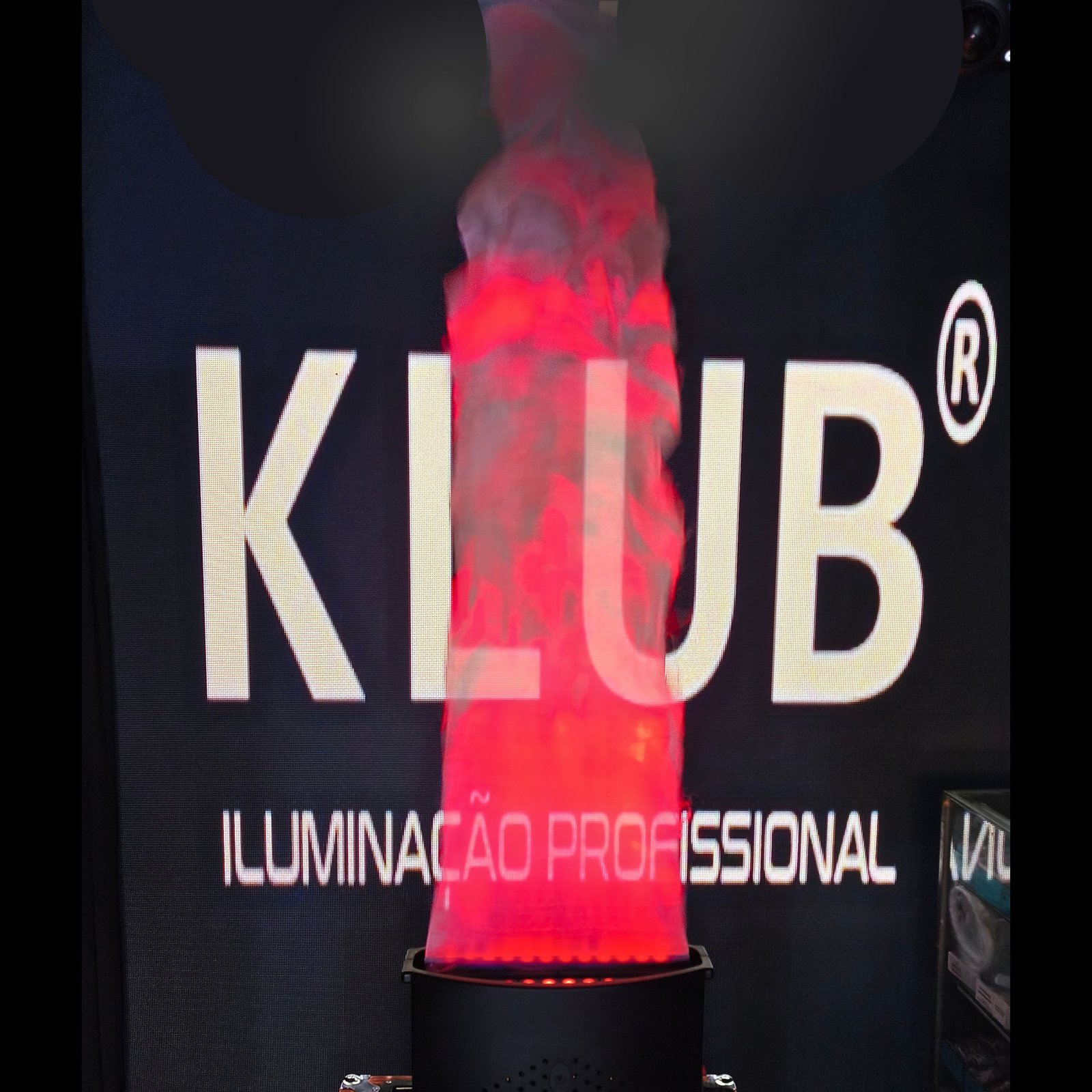 CHAMA LED Virtual RGB DMX – Efeito de Chama Realista Sem Calor