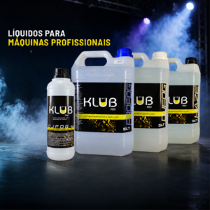 Líquidos para Máquinas Profissionais KLUB PRÓ