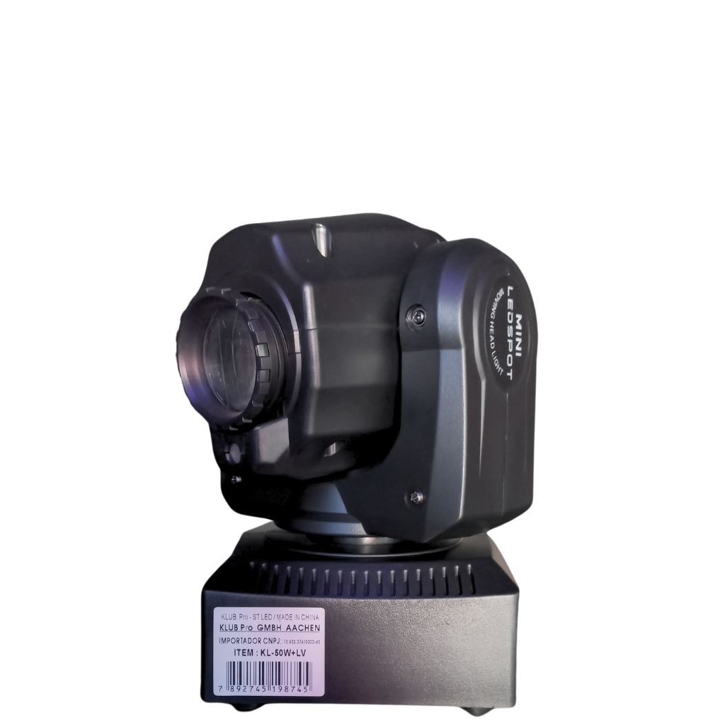 Mini Moving Head Spot 50W com Laser - Imagem 3